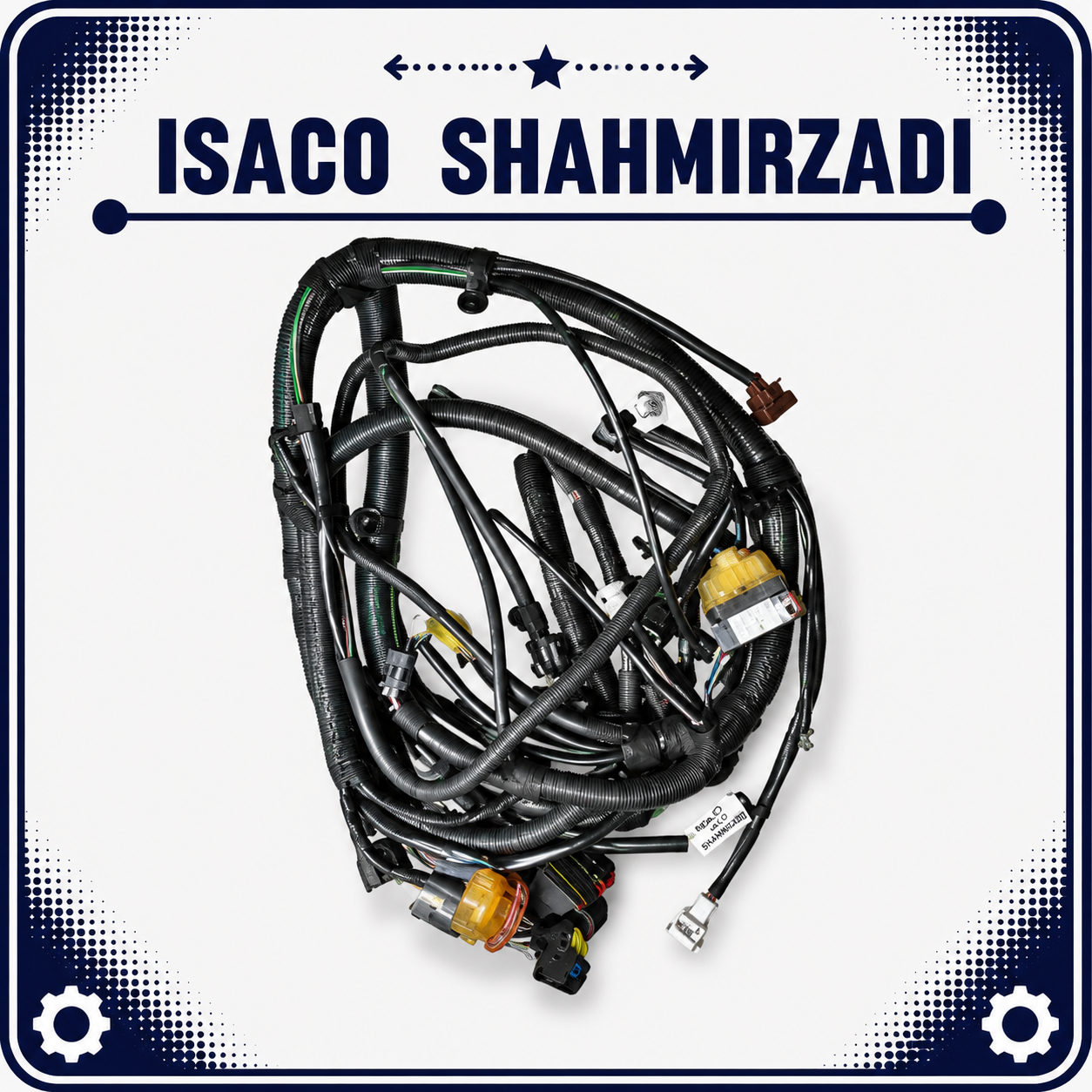دسته سیم الکتریکی موتور EMS- SSAT پژو 405 ایساکو 10003223