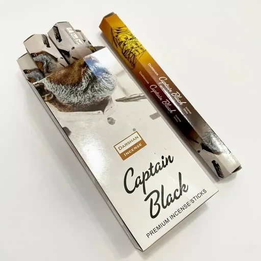 عود خوشبو کننده دارشان کاپتان بلک(captain black) 20 عددی