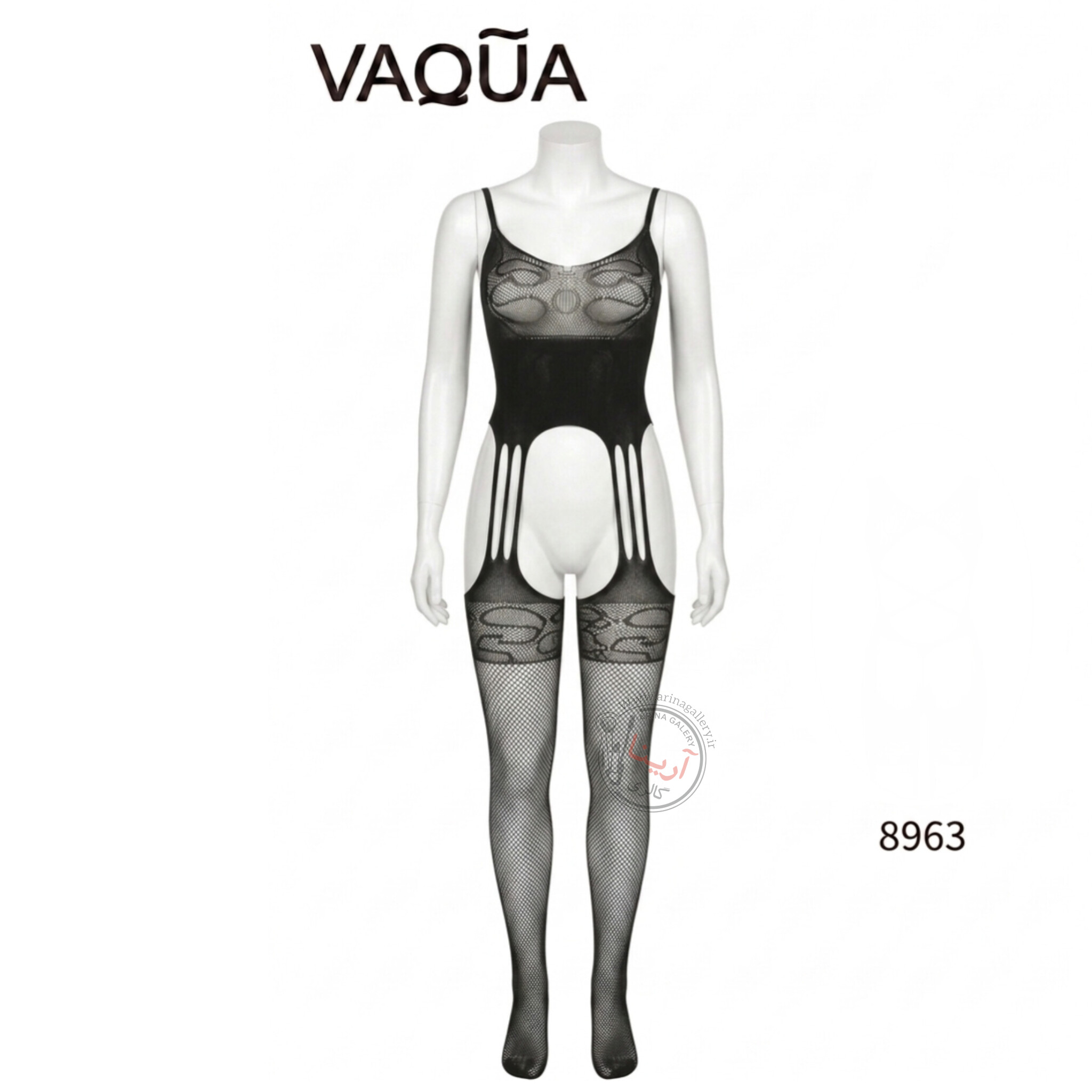 لباس خواب بادی زنانه فانتزی فیشنت برند واکوا VAQUA مدل 8963