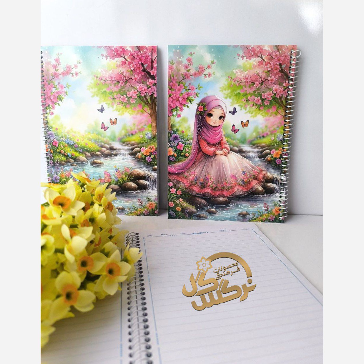 دفترخطی50برگ دخترانه5