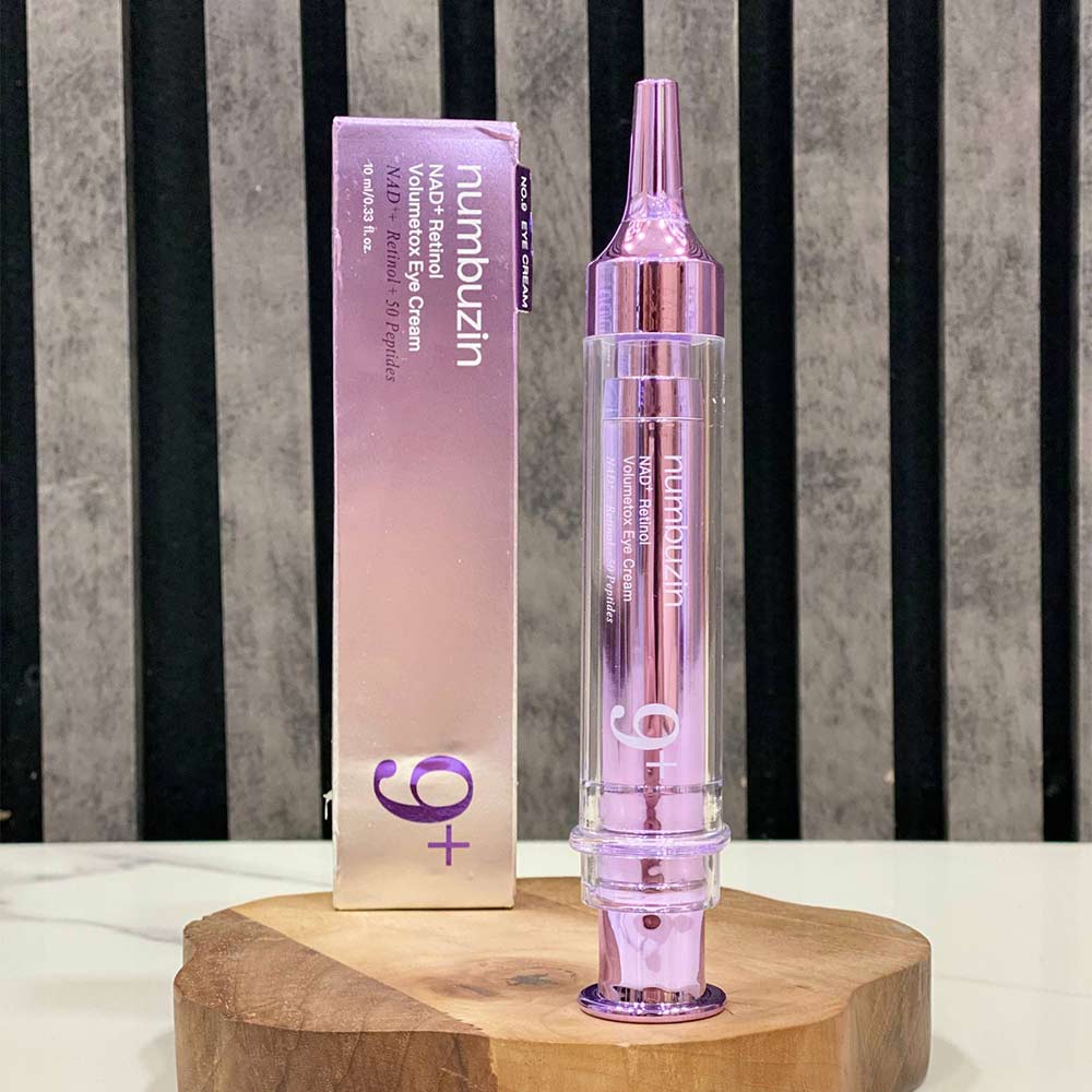 کرم دور چشم نامبوزین شماره 9 حاوی NAD+ و رتینول حجم 10 میل ضد چروک و روشن کننده