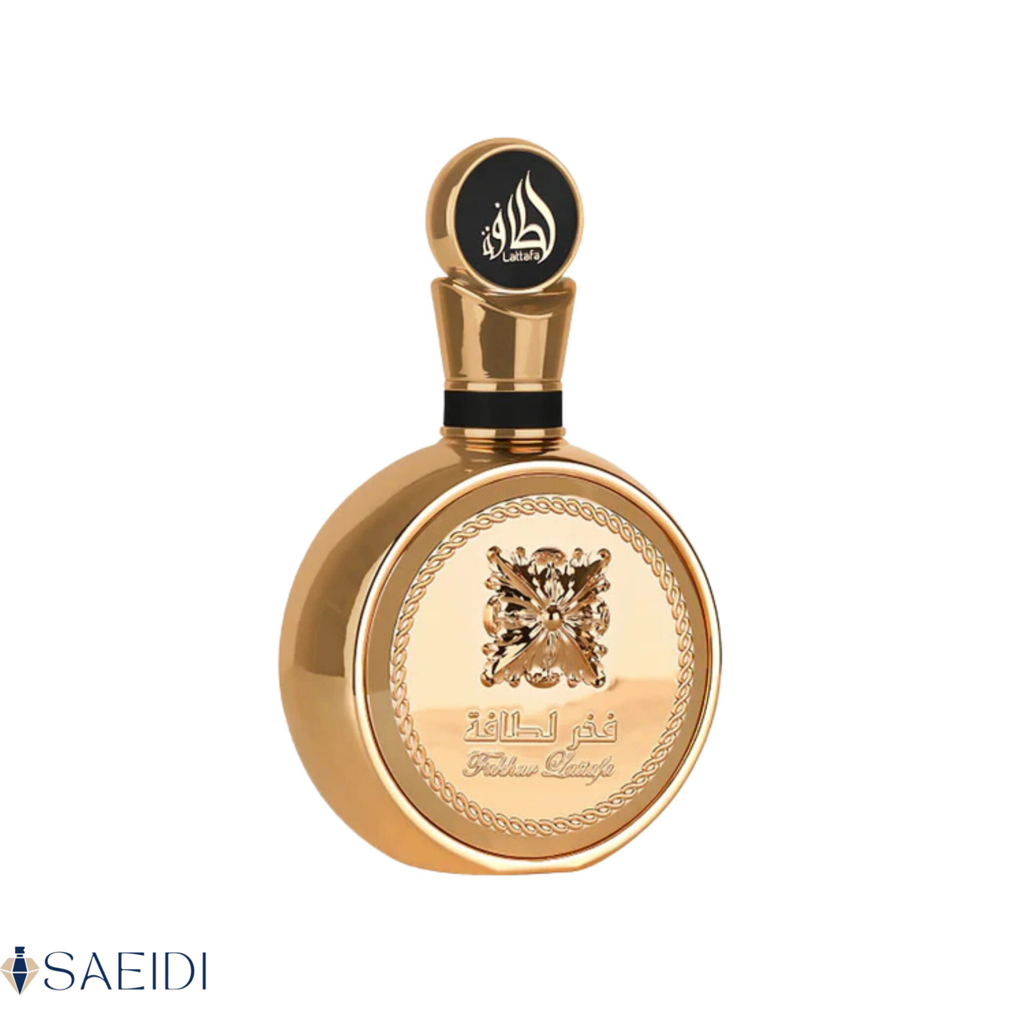 عطر ادوپرفیوم زنانه لطافه مدل فخر گلد حجم 100 میلی لیتر