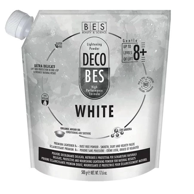 پودر دکلره بس مدل white حجم 500 گرم
