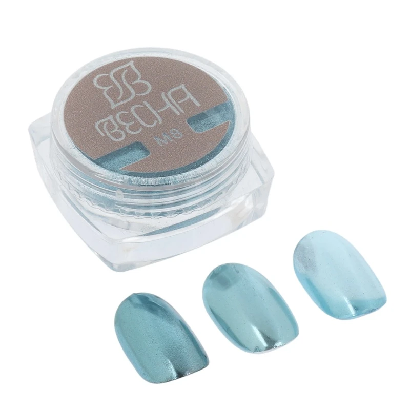 پودر کروم ناخن وسنا مدل Metallic Mirror کد M8