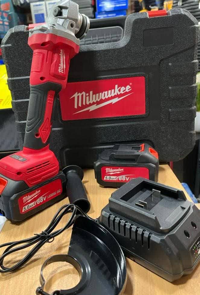 مینی فرز شارژی براشلس میلواکی MILWAUKEE مدل 88V