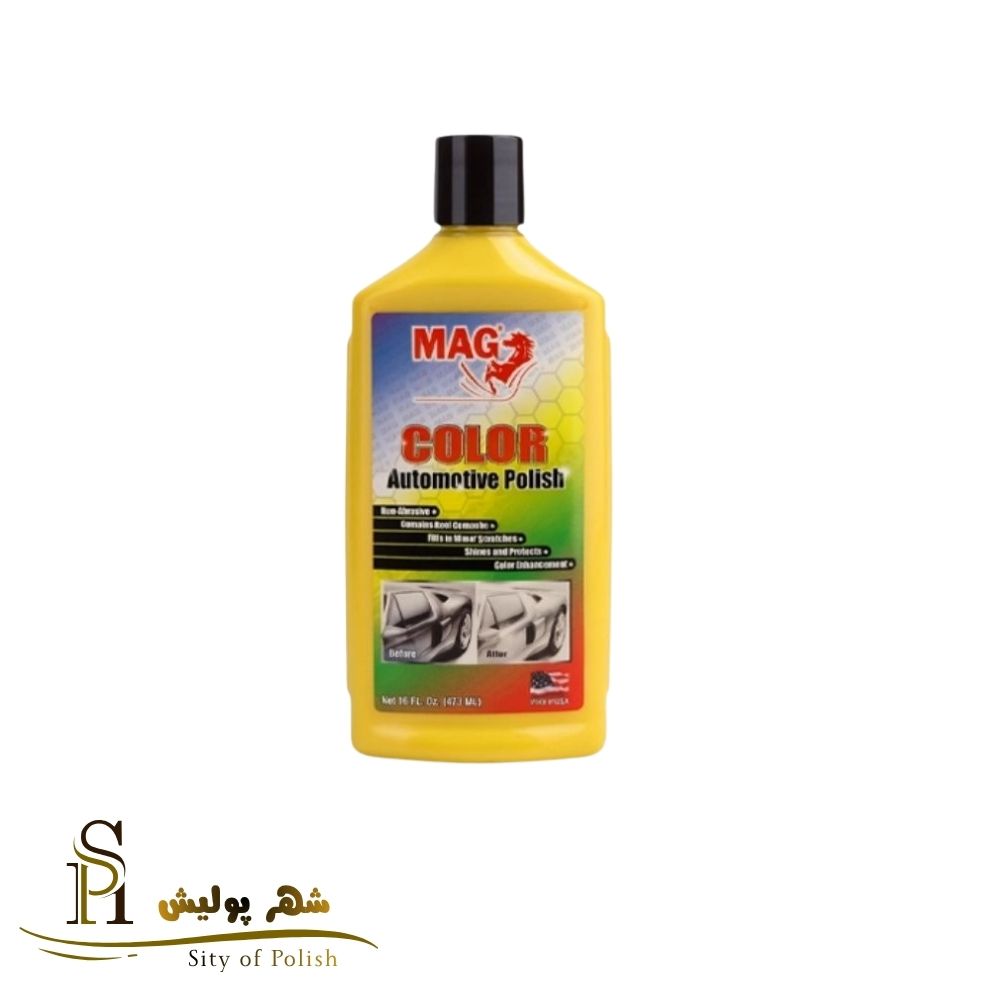 پولیش و واکس زرد مگ پولیش 473 میلیلیتری | Meguiar’s Cleaner Wax Liquid 473ml