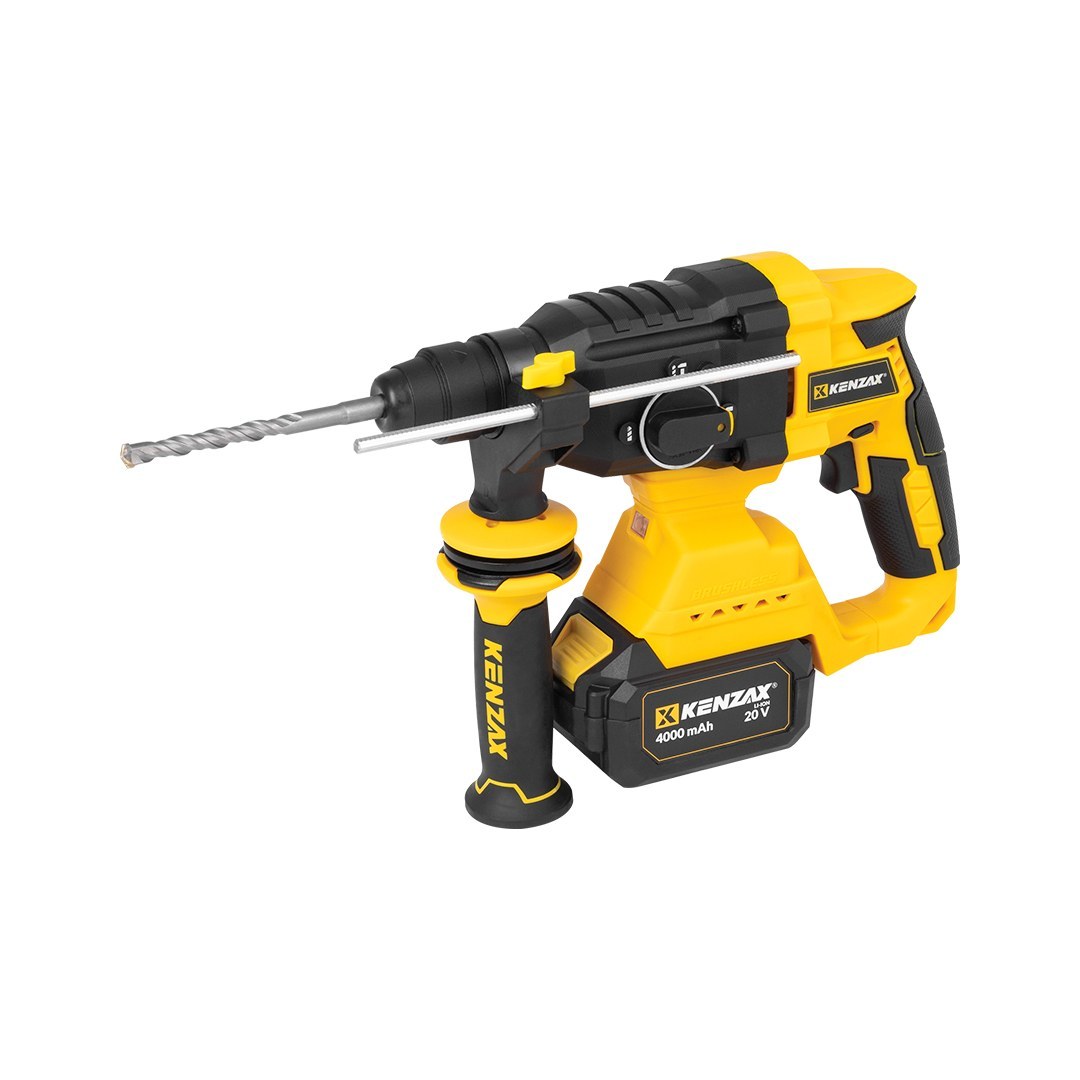 دریل بتن کن شارژی 20 ولت 2/2 ژول براشلس BMC کد 8820 کنزاکس