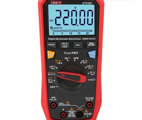 مولتی متر دیجیتال یونیتی مدل +UT61E