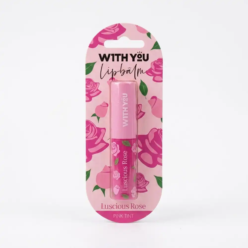 بالم لب رنگی ویت یو (With You) رایحه گل رز (Pink Tint) وزن 2.6 گرمی