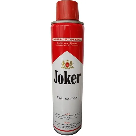 کپسول گاز فندک جوکر حجم 300 میلی لیتر