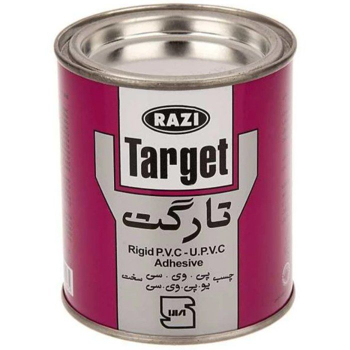 چسب PVC فشار قوی تارگت رازی 250 گرم کد CH047