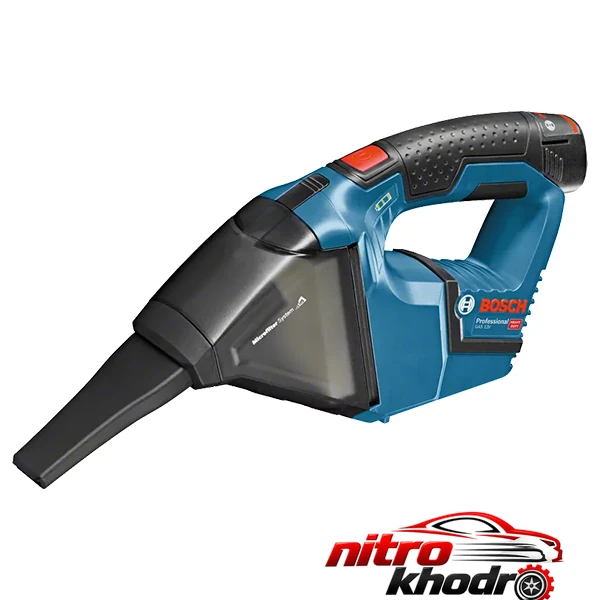 جارو شارژی بوش مدل GAS 12V با نازل مخصوص