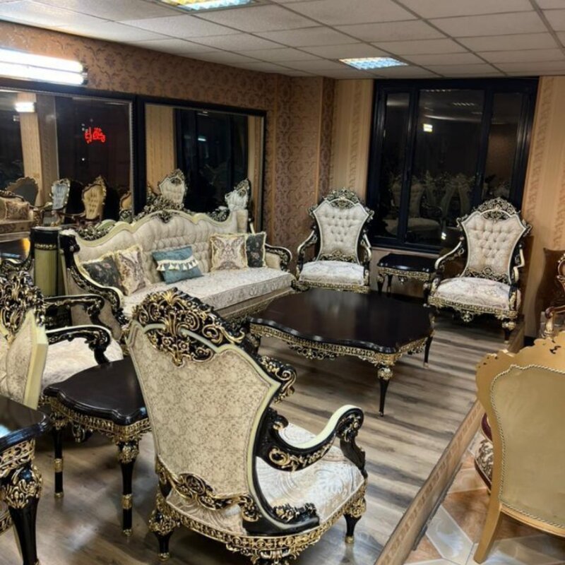 فروش اقساطی مبل کلاسیک سلطنتی 8نفره مدل الیزه سوپرراش، ارسال55 روزکاری به سراسر کشور