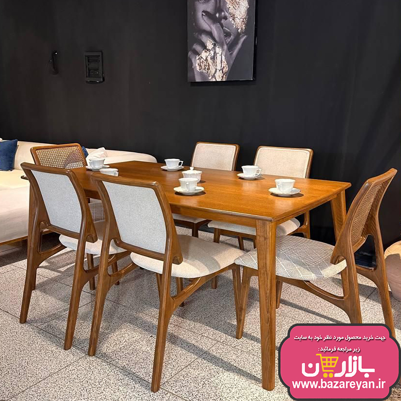 نهارخوری6 نفره تمام راش گرجستان کد70 ارسال به سراسر کشور