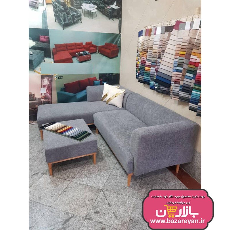 مبل ال 6نفره کاپر کد 2136 رنگبندی نامحدود
