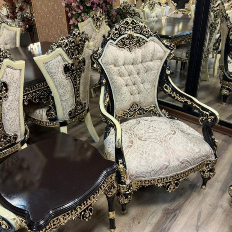 فروش اقساطی مبل کلاسیک سلطنتی 8نفره مدل الیزه سوپرراش، ارسال55 روزکاری به سراسر کشور