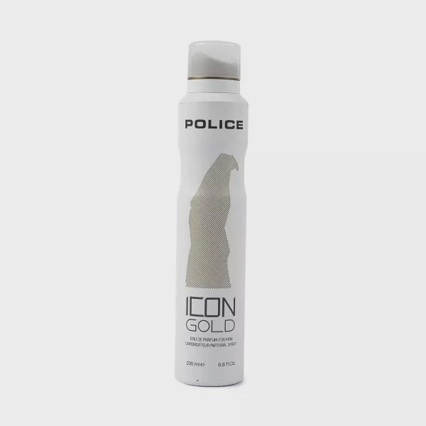 اسپری خوشبو کننده بدن مردانه پلیس مدل ICON GOLD حجم 200 میلی لیتر