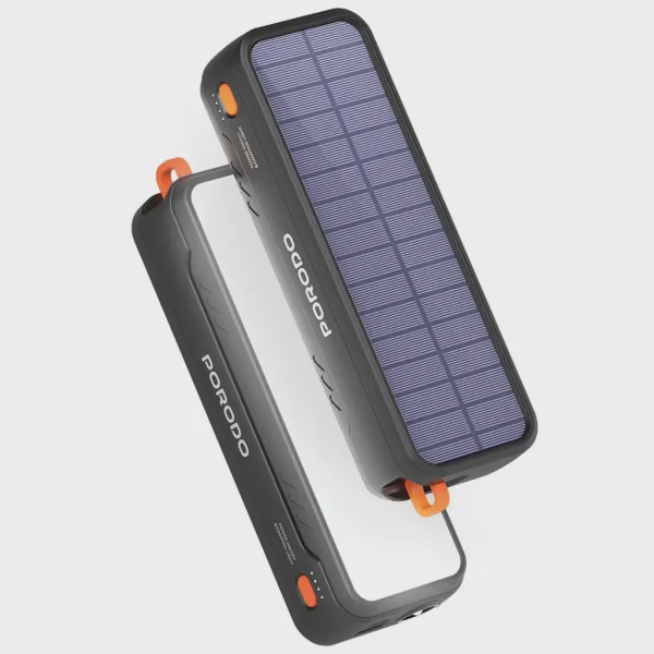پاوربانک 20000 سولار پرودو مدل Solar-Powered PDPBAS149