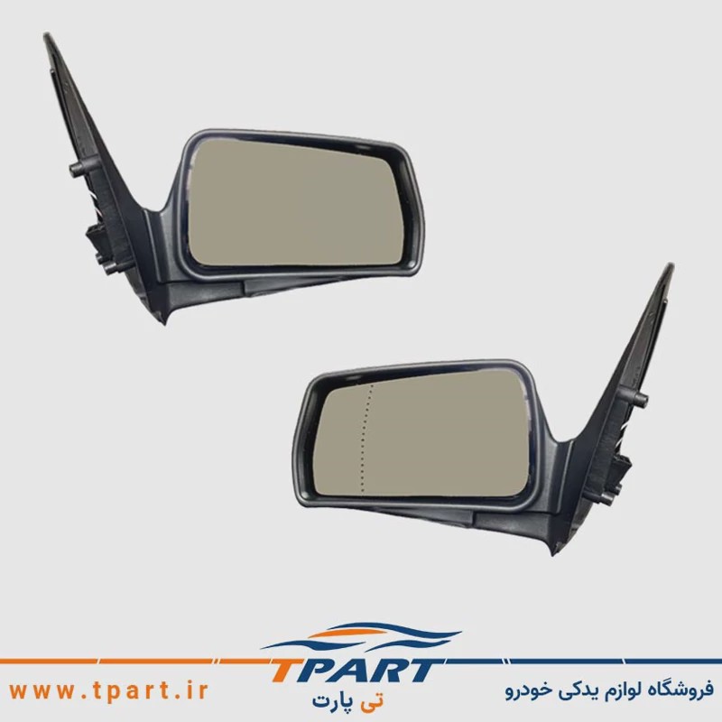 جفت آینه بغل سمند تنظیم برقی تاشو دستی