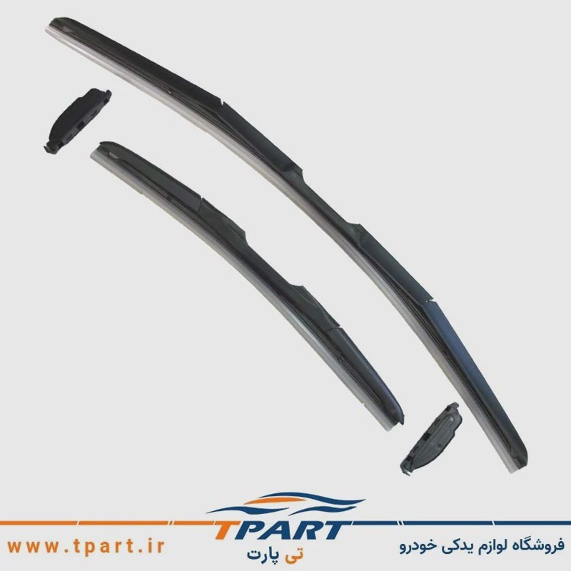 تیغه برف پاک کن جلو هیبریدی پژو 206 207 رانا MVM X33 هیوندای توسان سایز 26 16