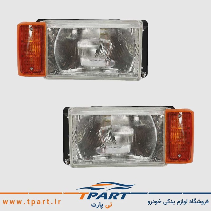 چراغ جلو پیکان مدرن شیشه ای