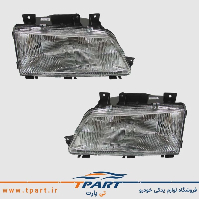جفت چراغ جلو 405 جمع ساز شیشه ای