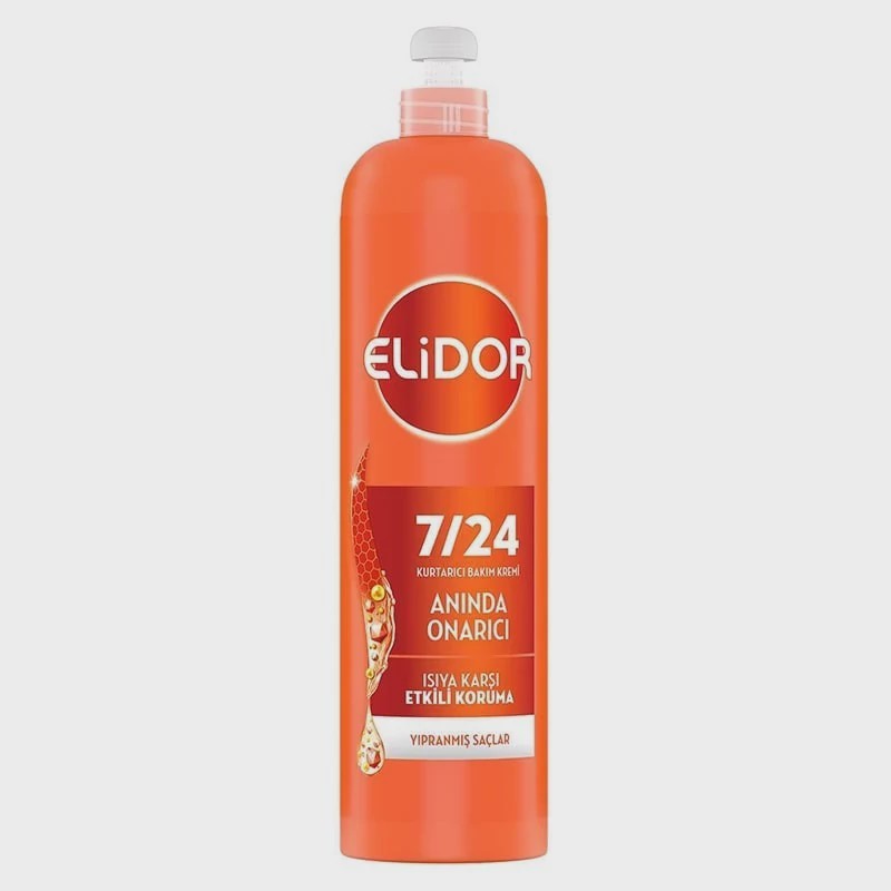 کرم مو الیدور حاوی کراتین و روغن درخت چای حجم 240 میل مدل ELIDOR Keratin - Cay AgaciYagi