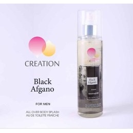 بادی اسپلش مردانه کریشن آیریس مدل بلک افغان (Black Afgano) حجم 240 میلی لیتر