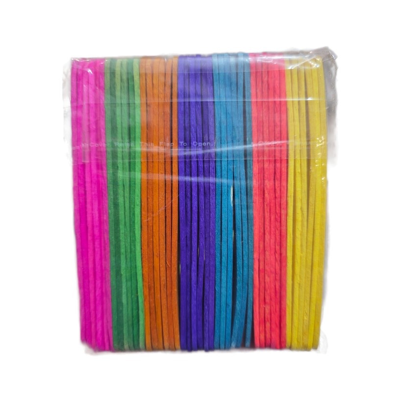 چوب بستنی رنگی 42 عددی (مخصوص کاردستی)