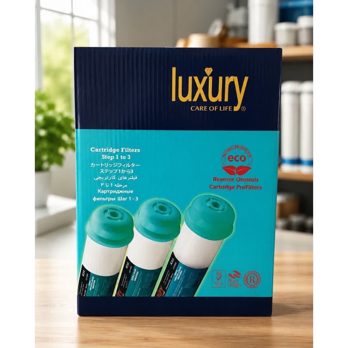 فیلتر پیش تصفیه Luxury Care of Life مدل کارتریجی مراحل 1 تا 3