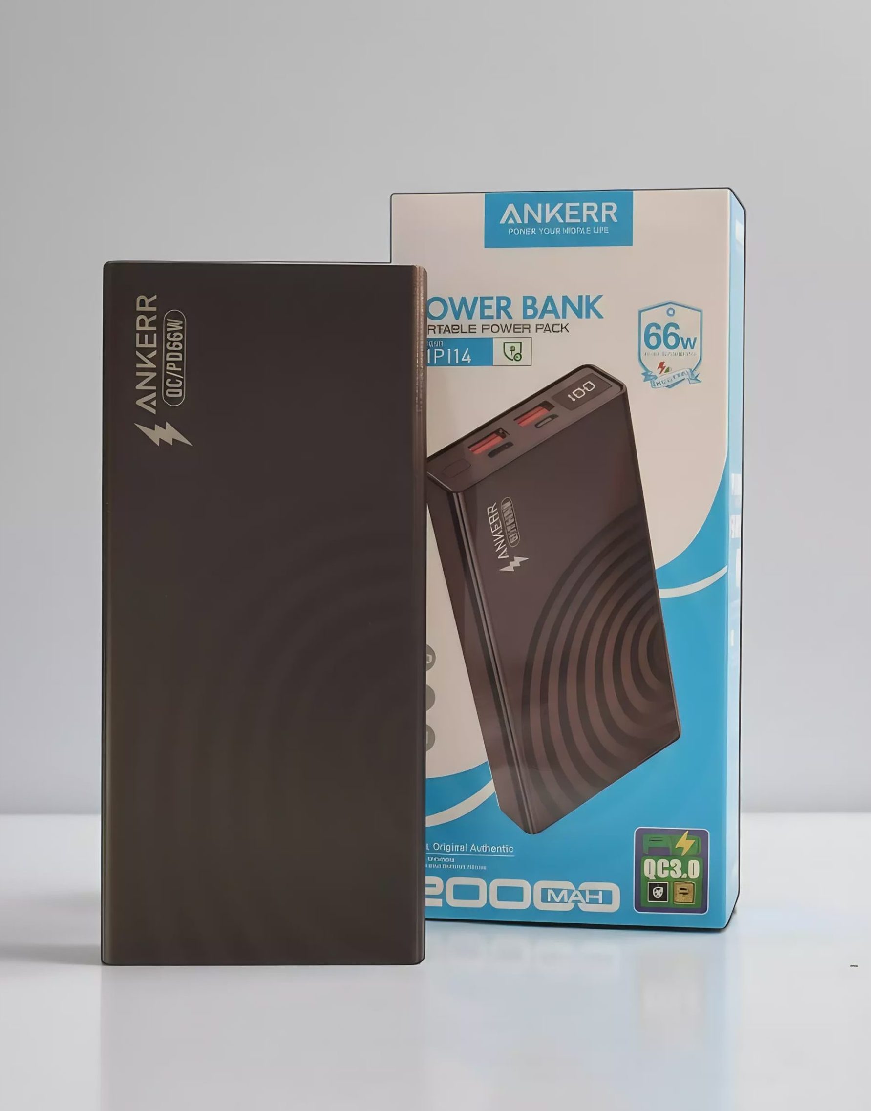 پاوربانک Anker مدل 66 وات mp114 ظرفیت 20000