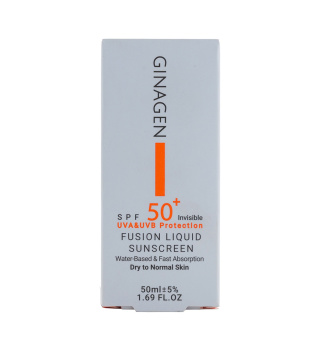 کرم ضد آفتاب بی رنگ پوست خشک و نرمال ژیناژنInvisible Sunscreen For Dry To Normal Skin مدل 1