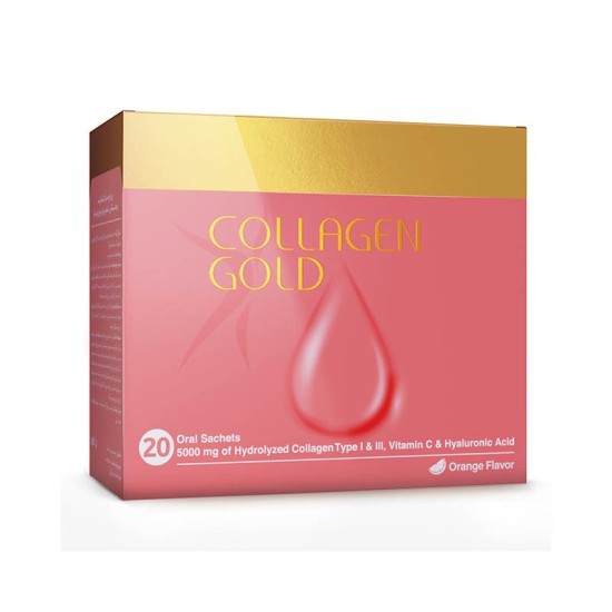 ساشه کلاژن گلد 20 عددیCollagen Gold 20 Sachet مدل 1
