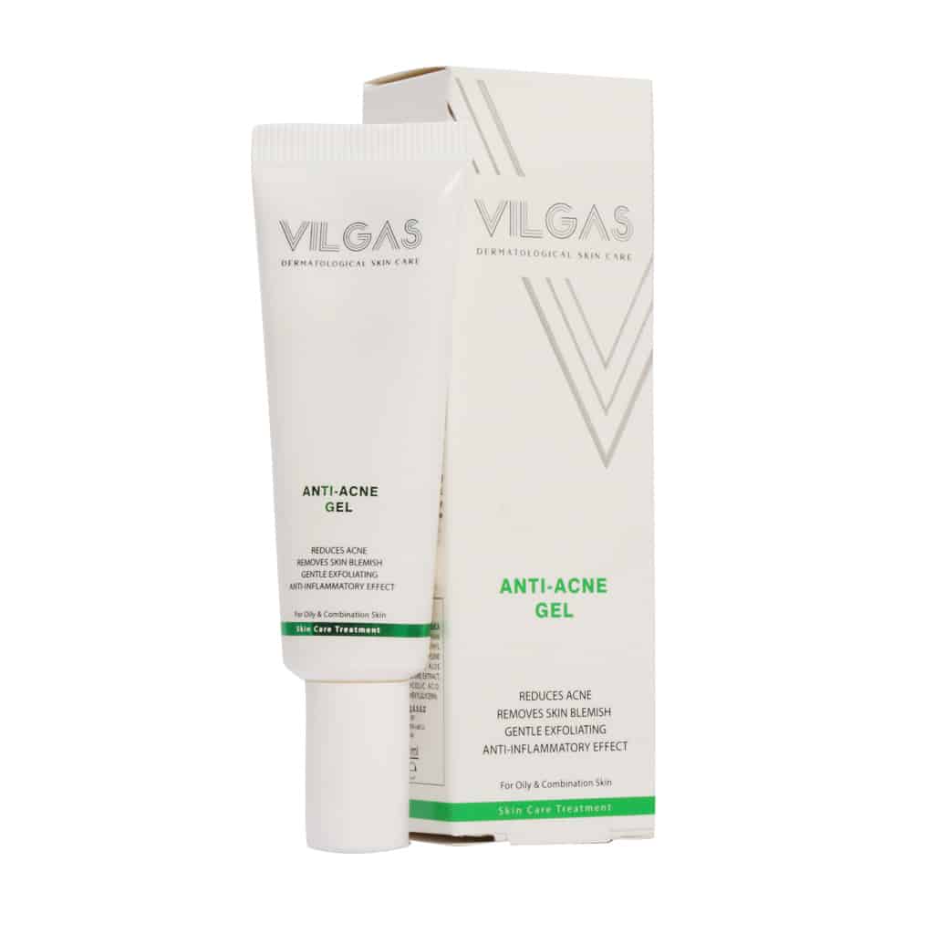 ژل ضد آکنه پوست چرب و مختلط ویلگاسVilgas Anti Acne for Oily skin Gel مدل 2