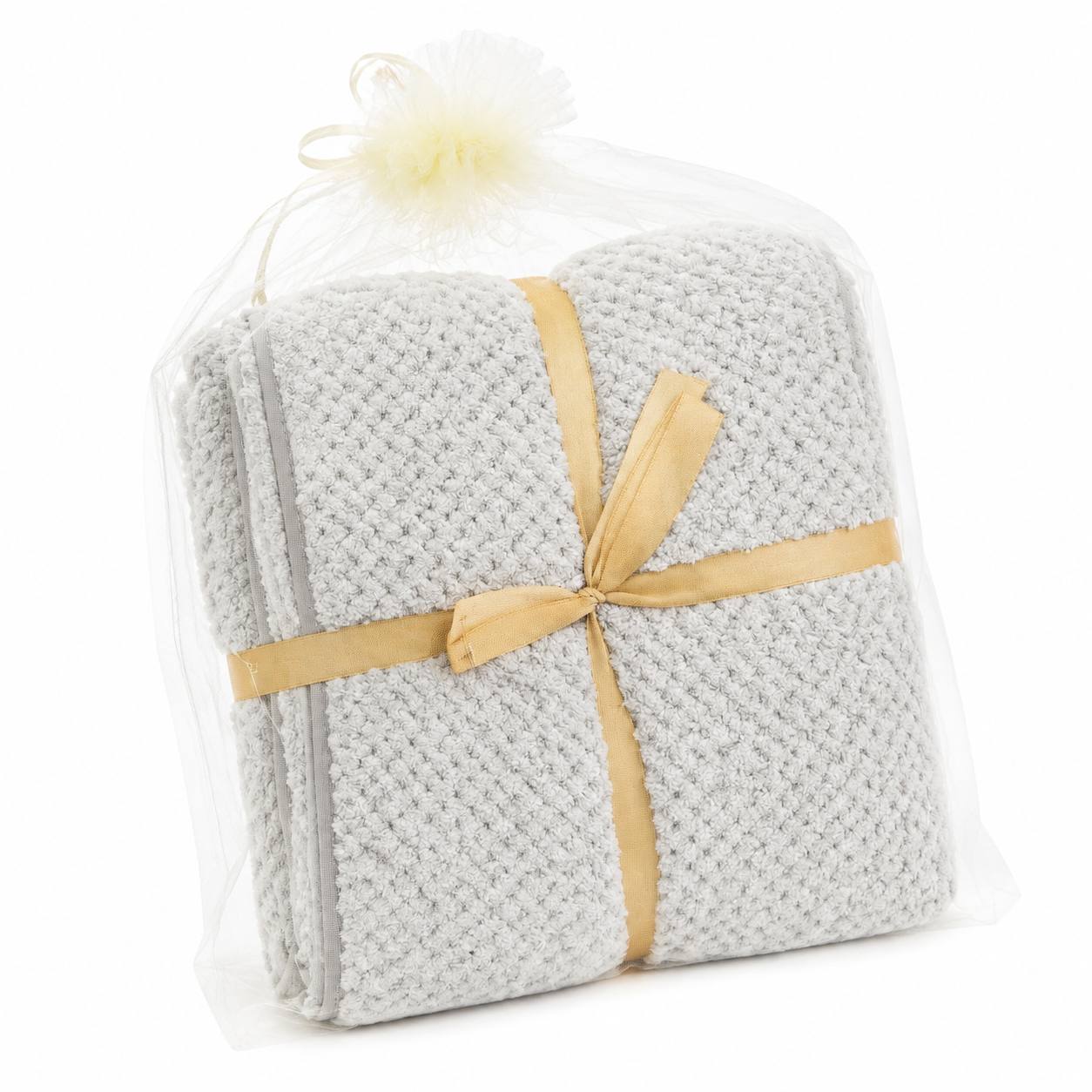 حوله نانو دو تکه وارداتی کرم خاکی Towel Nano