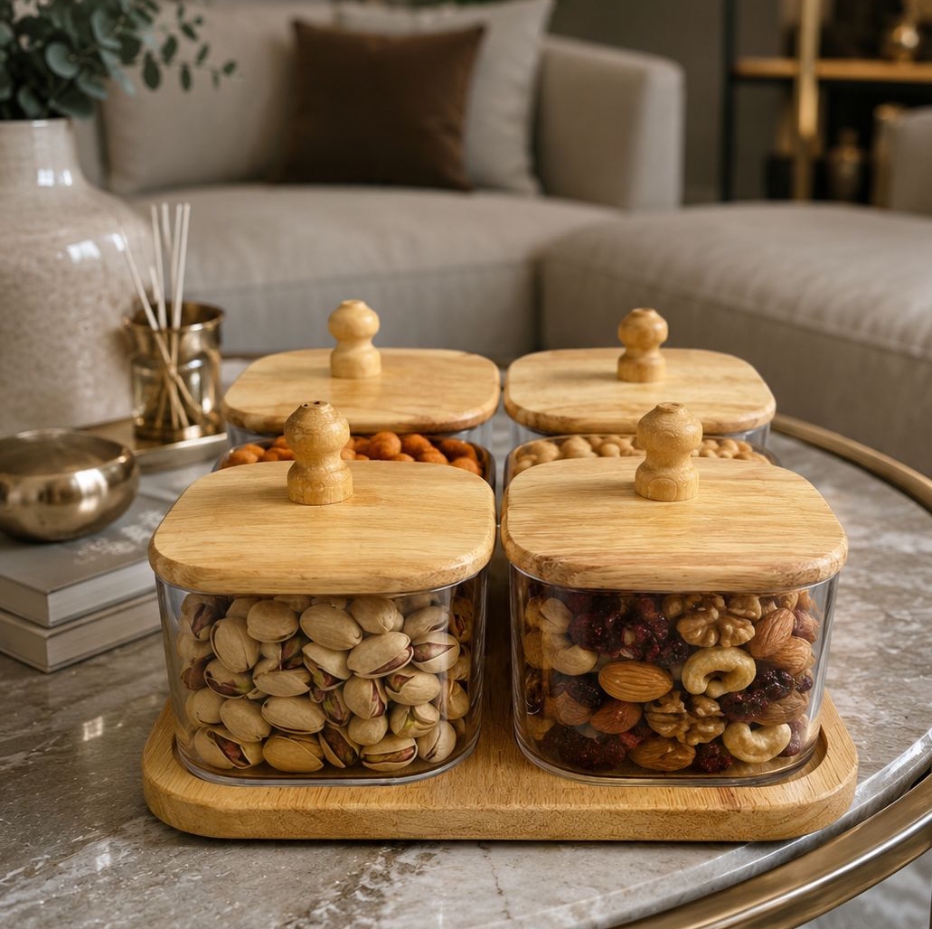 شکلات خوری درب چوب رابر نیلا
