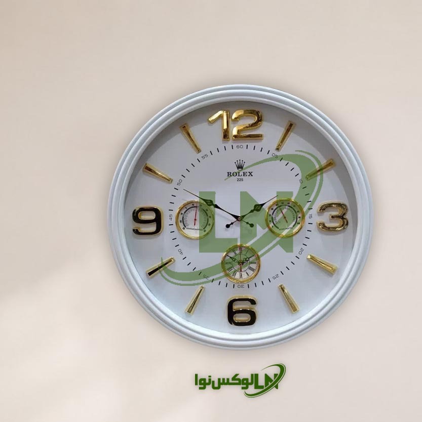 ساعت دیواری 60 در 60 سه موتوره رولکس کد66