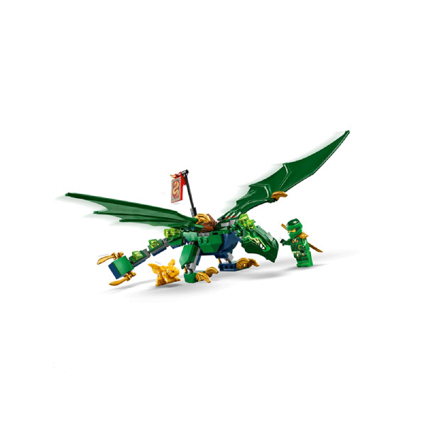 لگو سری NINJAGO Lloyd039s Green Forest Dragon کد 71829