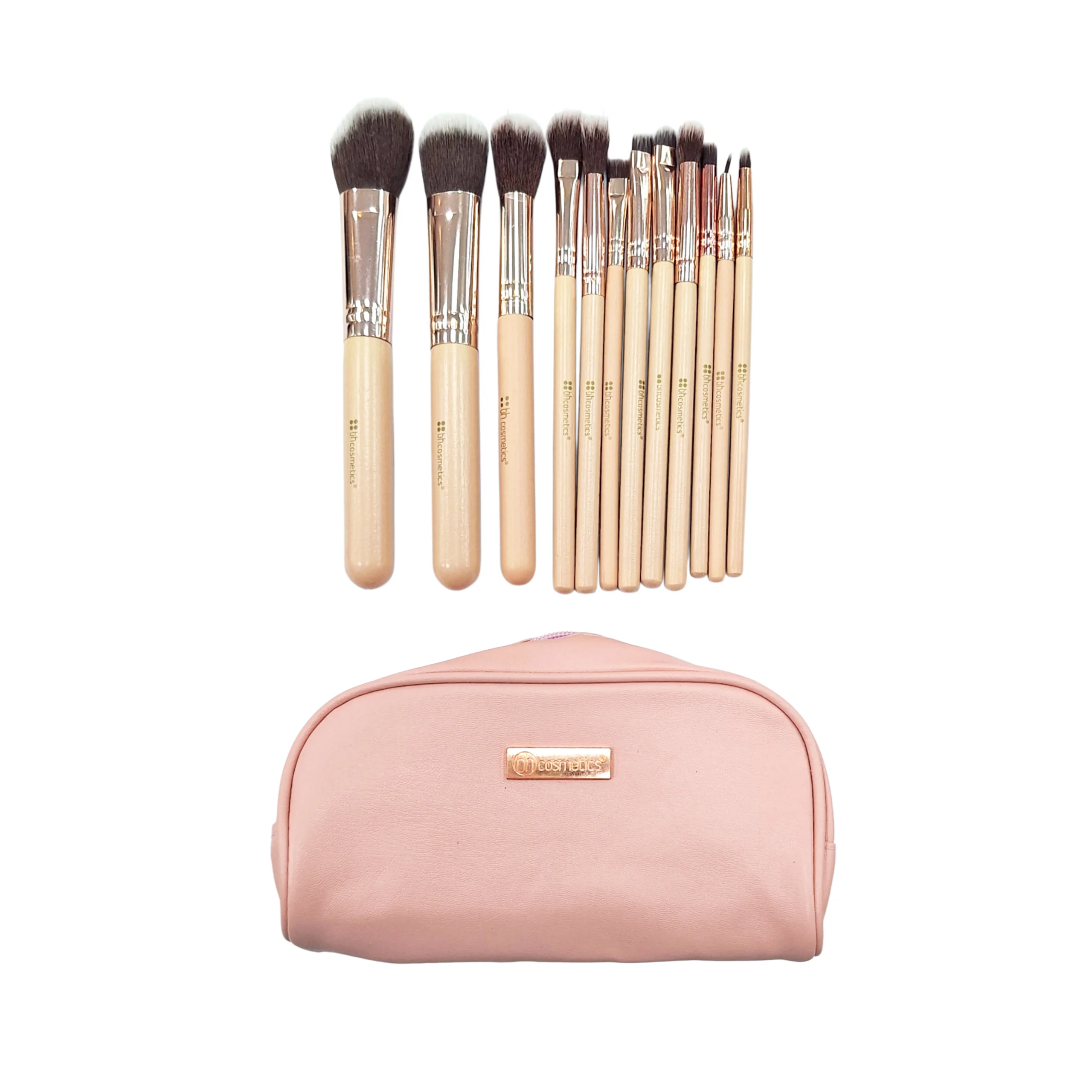 براش کیفی 12 عددی bh cosmetics صورتی
