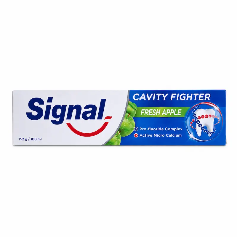 خمیردندان سیگنال مدل Cavity Fighter Fresh Apple