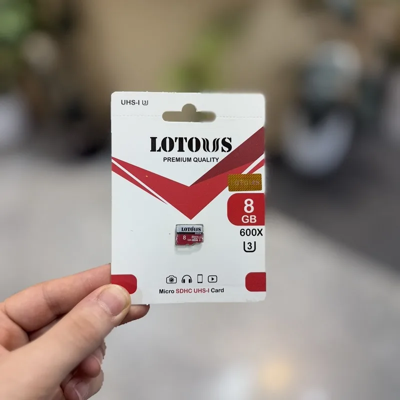 کارت حافظه microSDHC لوتوس (8 گیگابایت) مدل 600X U3