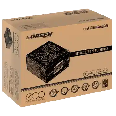 منبع تغذیه کامپیوتر گرین مدل GP400A-ECO D