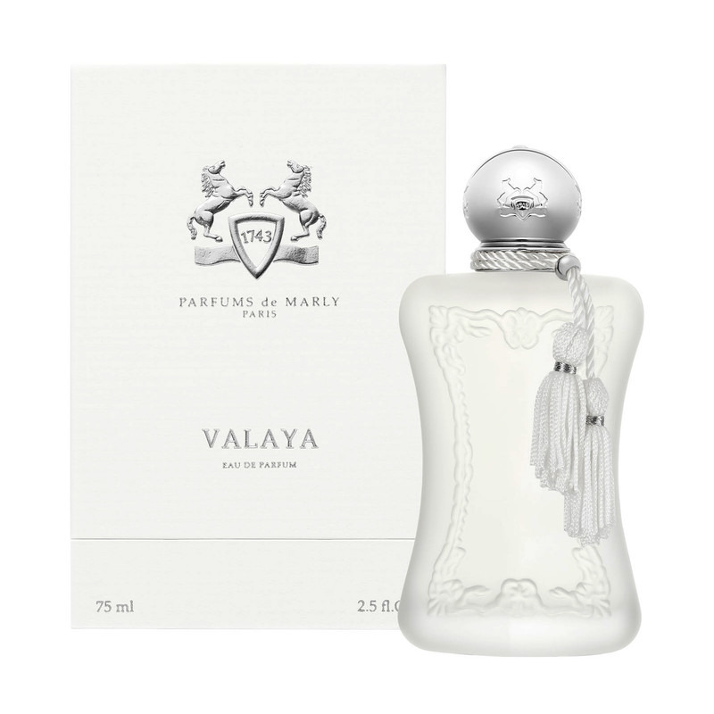 عطر والایا پارفومز د مارلی زنانه؛ عطر لوکس و شیک با رایحه مرکباتی، گلهای سفید، هلو، مُشک و چوب