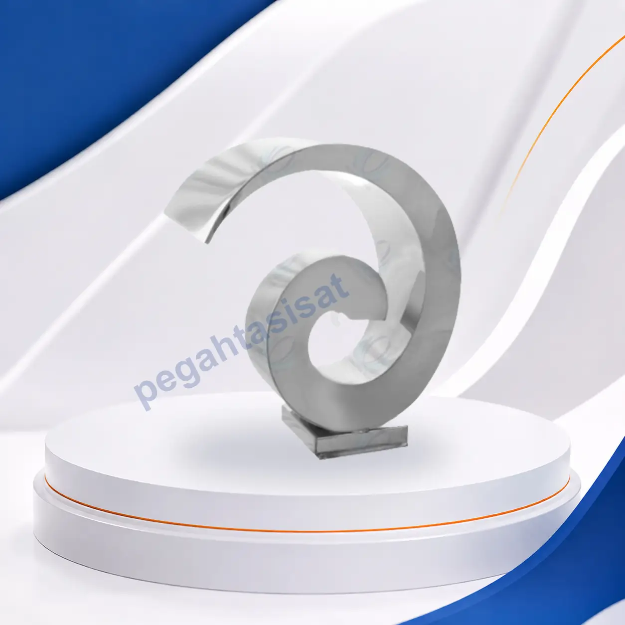 نازل کرتین استخری حلزونی استیل پگاه تاسیسات
