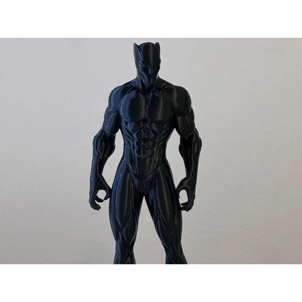 فیگور پرینت سهبعدی بلک پنتر پادشاه واکاندا Black Panther King of Wakanda