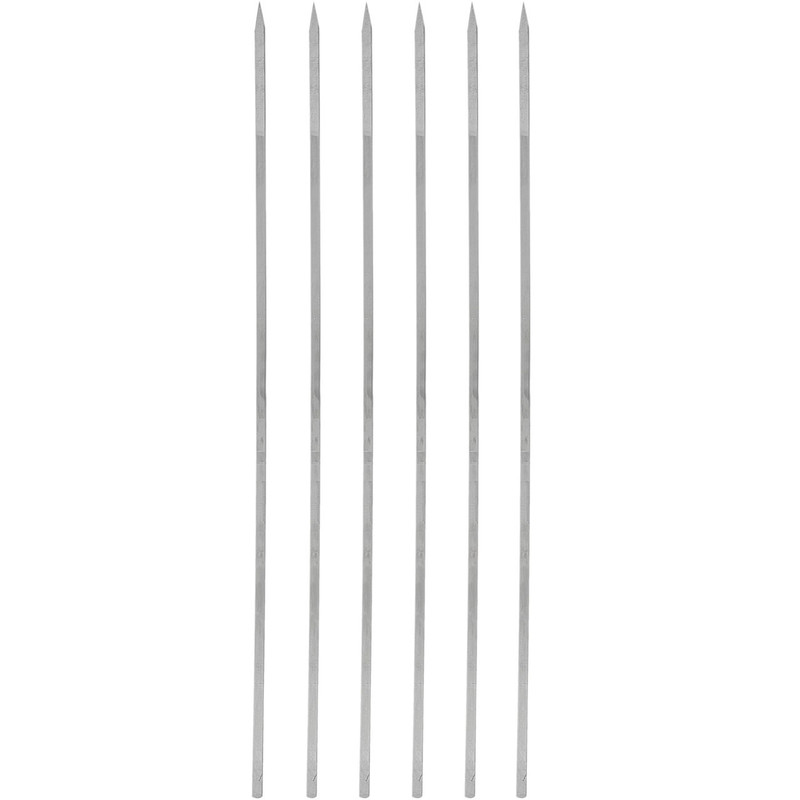 سیخ استیل جوجه مدل بلند بسته 6 عددی