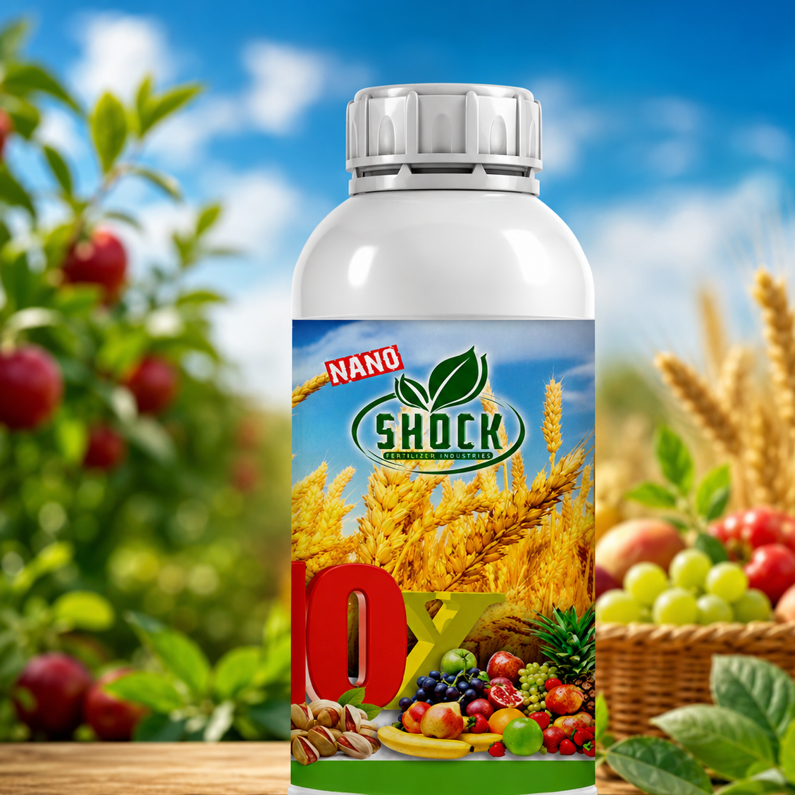 کود ده ایکس شوک ( 10X ) افزایش مقاومت گیاه و کاهش تنش 1 لیتری
