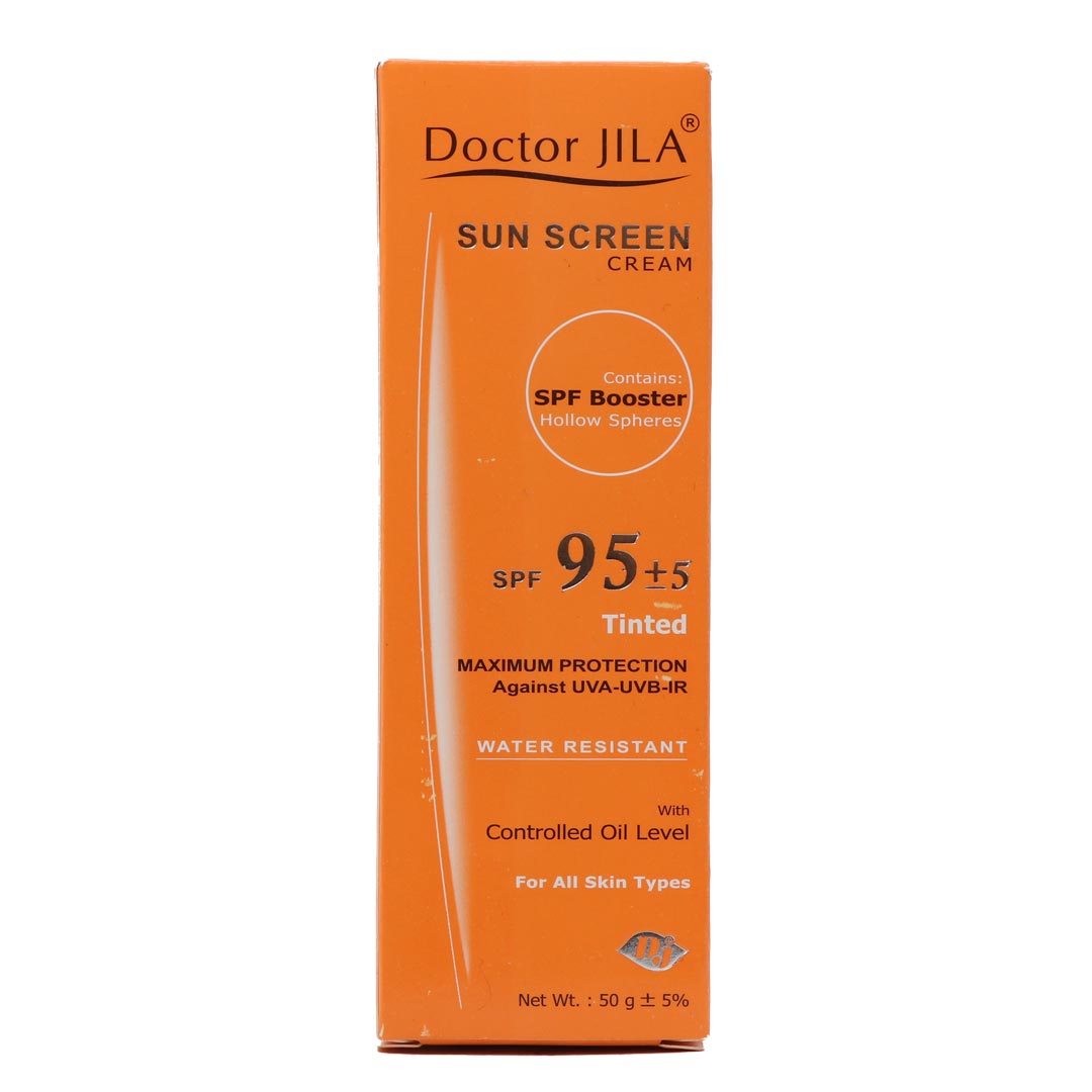 کرم ضد آفتاب رنگی SPF95 دکتر ژیلا