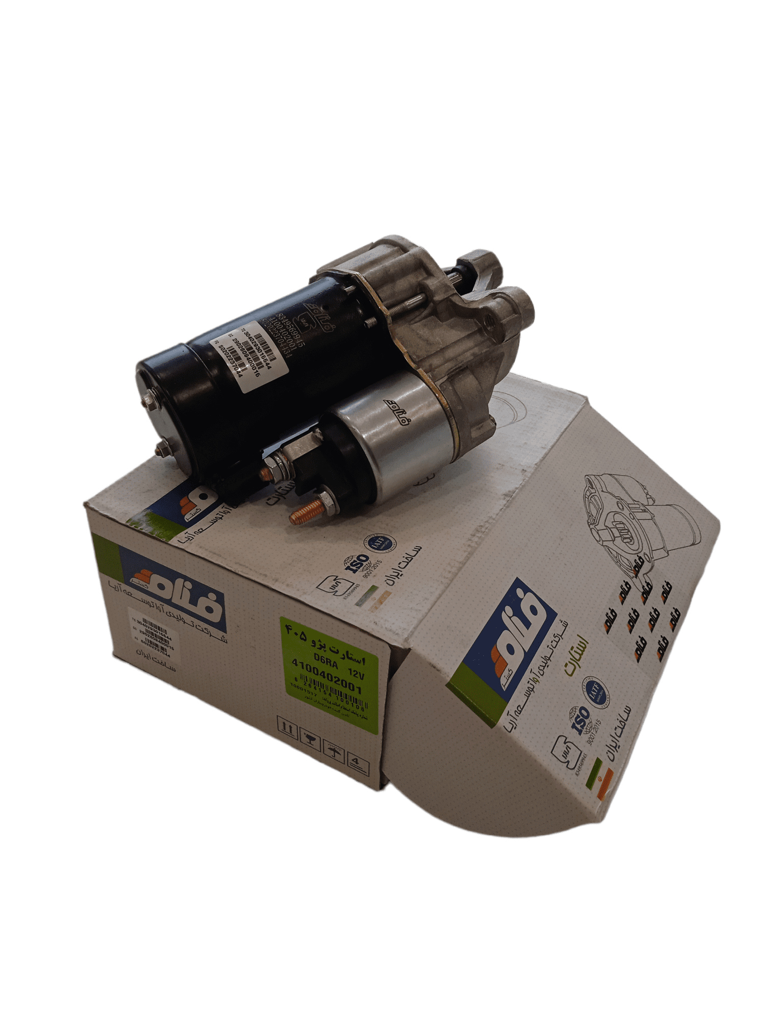 استارت D6RA 12V پژو 405 برند فنام