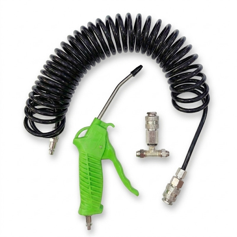 isb.digi تفنگی باد کمپرسور هوا مدل AIR HOSE مجموعه سه عددی